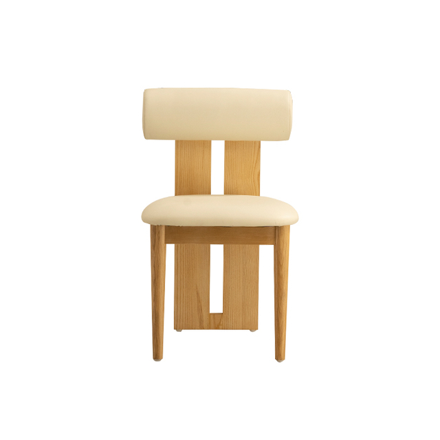 Sillón minimalista de cuero Hippo