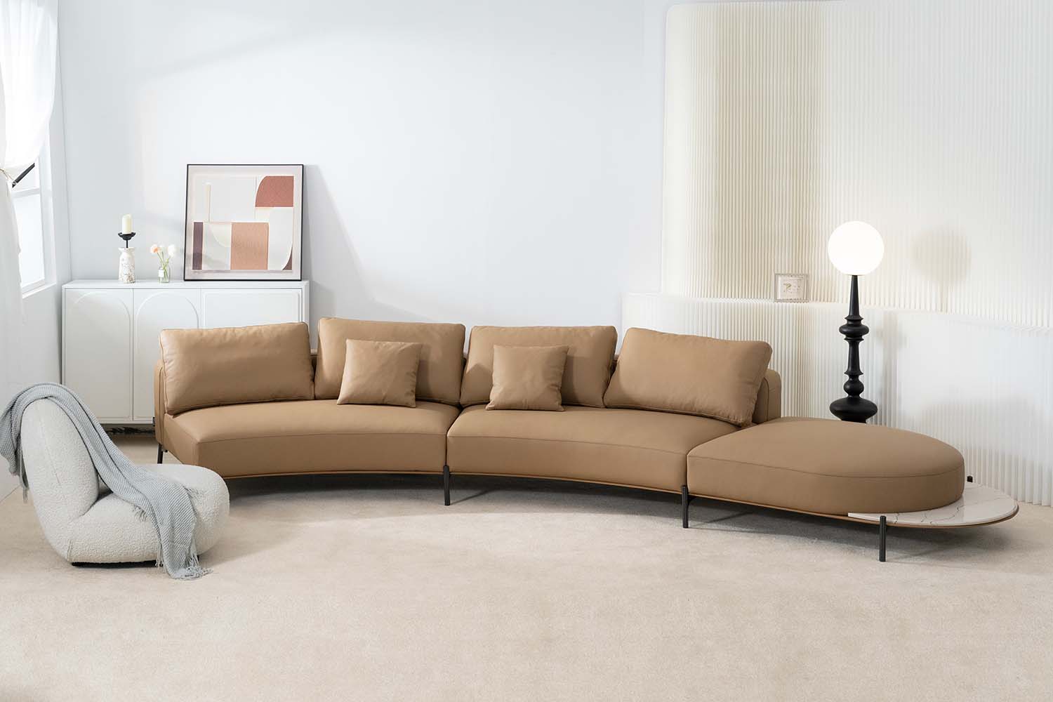 El lujo y la artesanía se encuentran con la comodidad en muebles de cuero personalizados