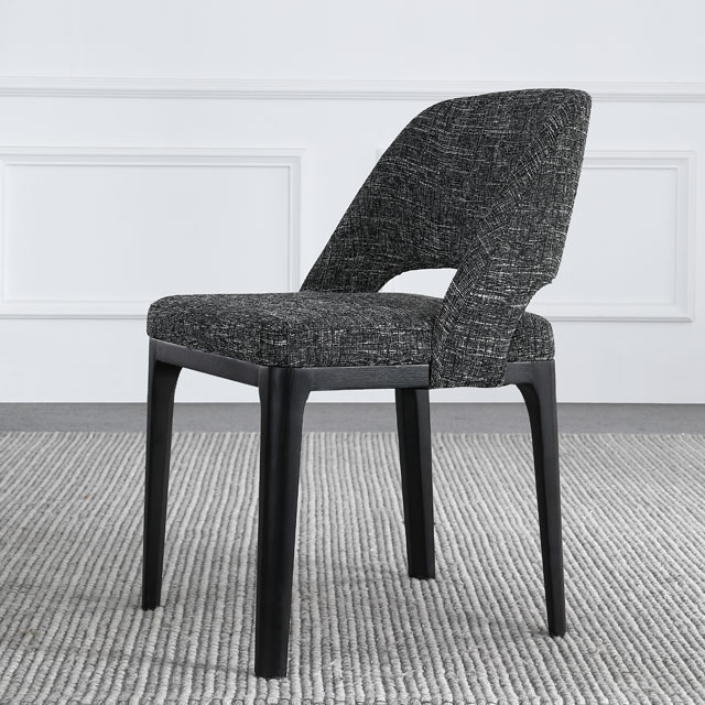 Modern Chair Fabric Armless Chair