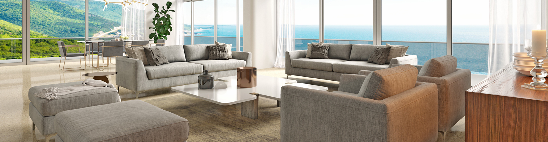 Muebles de porcelana